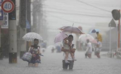 СМИ: Масштабные наводнения в Японии — власти эвакуируют 1,4 млн человек