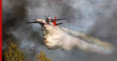 В Турции упал пожарный самолет из России