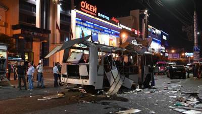 Взрыв автобуса в Воронеже — установлена причина взрыва, 24 человек пострадало, видео с места событий