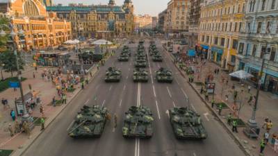 В Киеве 24 августа перекроют центр в связи с проведением парада войск