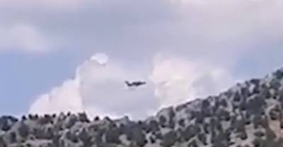 В Сети появилось видео момента крушения российского Бе-200 в Турции