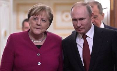 Британские читатели: возможно, Меркель и Путин обсудят раздел Украины (Daily Express)