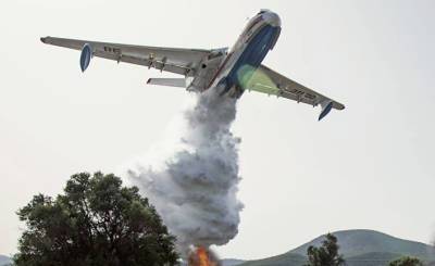 Anadolu (Турция): на юге Турции разбился пожарный самолет «Бериев-200»