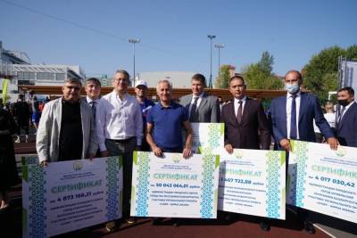 Шесть муниципалитетов Башкирии получили сертификаты на покупку спортоборудования