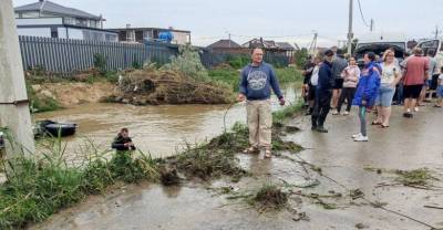 В Краснодарском крае из-за подтоплений эвакуировали более 1,5 тысячи человек