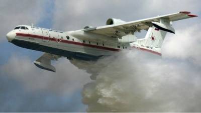 В Турции разбился российский пожарный самолет Бе-200, погибло восемь человек