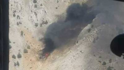 В Турции во время тушения пожара разбился российский самолет-амфибия