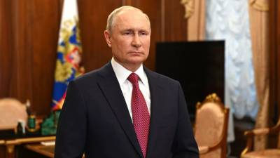 Путин выразил соболезнования в связи с крушением Бе-200
