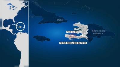 Мощное землетрясение произошло у берегов Гаити