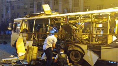 В Воронеже за медпомощью обратились 24 пострадавших при взрыве автобуса