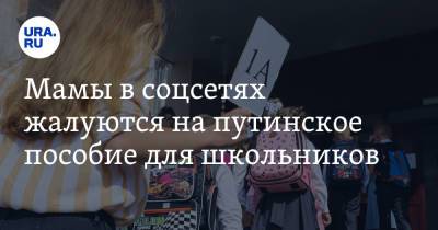 Мамы в соцсетях жалуются на путинское пособие для школьников