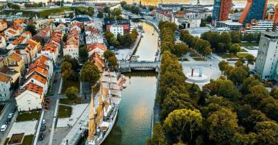 Клайпеда первой из крупных городов Литвы попала в "черную зону"