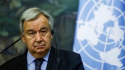 Генсек ООН назвал ситуацию в Афганистане выходящей из-под контроля