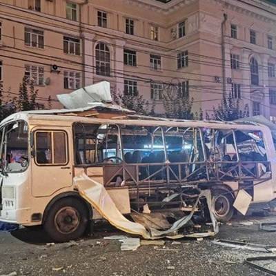 Число пострадавших в результате взрыва в автобусе в Воронеже выросло до 24 человек
