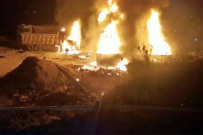Более 20 человек стали жертвами взрыва танкера в Ливане