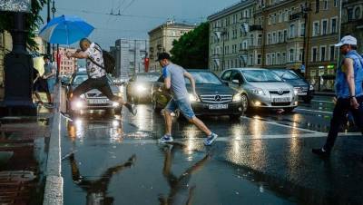 Циклон принесёт в Петербург кратковременные дожди и порывистый ветер