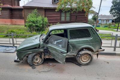 В Тверской области мужчина пострадал в столкновении двух автомобилей