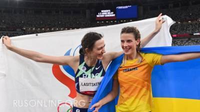 Переобулась в воздухе: украинская спортсменка Магучих покаялась за объятия с россиянкой