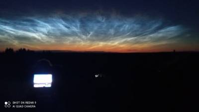 Жители Коми увидели редкие полярные облака