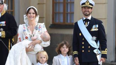 Как прошло крещение сына принца Карла Филиппа и принцессы Софии
