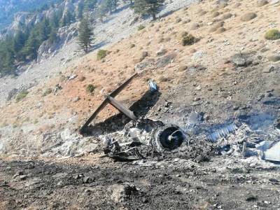 В Турции разбился российский пожарный самолёт