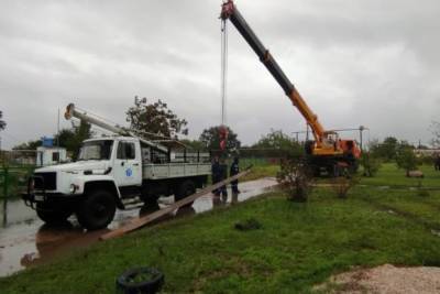 Специалисты «Россети Кубань» восстановили энергоснабжение во всех населённых пунктах, пострадавших от непогоды