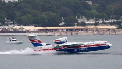 Разбившийся в Турции самолет Бе-200 был арендован у РФ - 5-tv.ru - Россия - Турция - Кахраманмараш