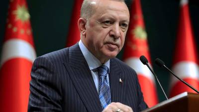 Эрдоган выразил соболезнования в связи с крушением самолета Бе-200