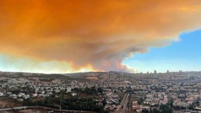 Пожар на подступах к Иерусалиму: эвакуированы поселки, есть пострадавшие