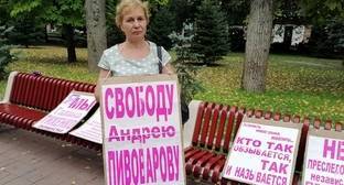 Волгоградские активисты потребовали освободить Андрея Пивоварова