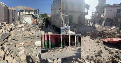Землетрясение на Гаити: есть пострадавшие, объявлена угроза цунами. Кадры последствий