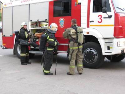 В Смоленске неизвестные сообщили о пожаре