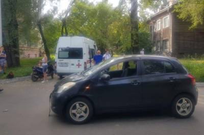 Несовершеннолетние мопедисты устроили 2 ДТП в Хабаровске за выходные