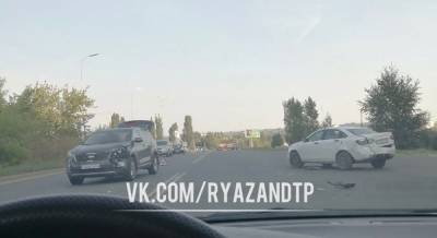 Утром 16 августа в Рязани произошло ДТП