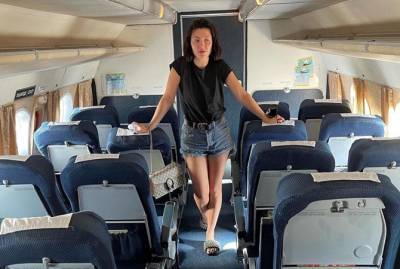 Снежана Бабкина раскритиковала самолет на рейсе "Одесса-Киев": С трудом договорилась с собой, чтобы не выйти