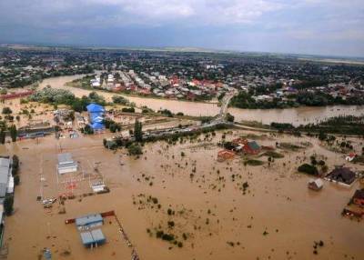 В Краснодарском крае затоплены более 1,7 тысяч домов