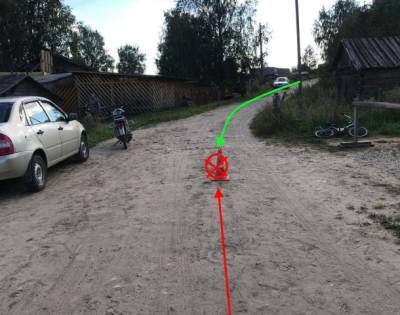 В Усть-Куломском районе подросток на мопеде сбил 7-летнего велосипедиста