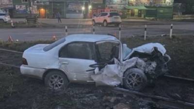 В Усть-Куте водитель, уходя от погони, погиб в ДТП