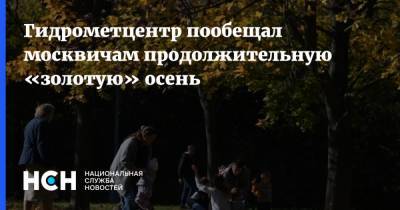Гидрометцентр пообещал москвичам продолжительную «золотую» осень