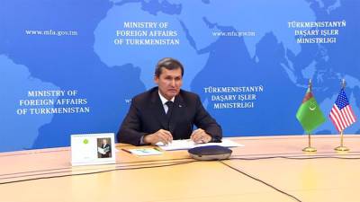 Мередов обсудил с послом США вопросы международной политики