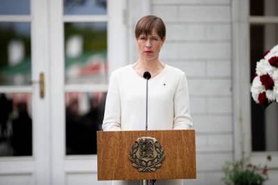 Керсти Кальюлайд выразила готовность остаться президентом Эстонии на второй срок