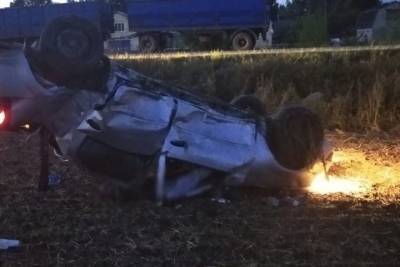 В ДТП со столбом в Сараях погиб водитель Renault Logan