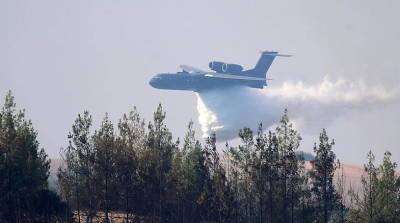 В Турции потерпел крушение пожарный самолет - grodnonews.by - Россия - Белоруссия - Турция - Азербайджан - Кахраманмараш