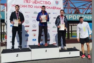 Брянский спортсмен занял третье место в гонках лыжероллеров