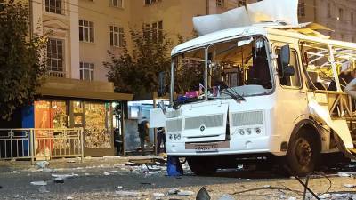 Губернатор рассказал о состоянии пострадавших при взрыве автобуса в Воронеже