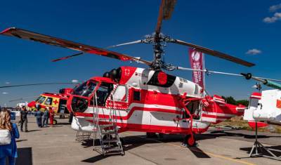 Власти Башкирии арендуют вертолет для тушения пожаров за 995 миллионов рублей