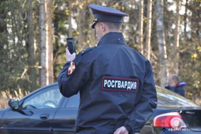 В Тверской области росгвардейцы задержали на улице грабителя