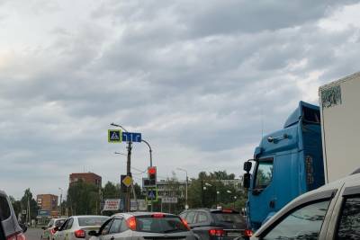 На Рижском проспекте в Пскове стала действовать новая схема организации дорожного движения