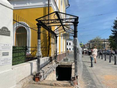 Туалет восстанавливают на Большой Покровской в Нижнем Новгороде