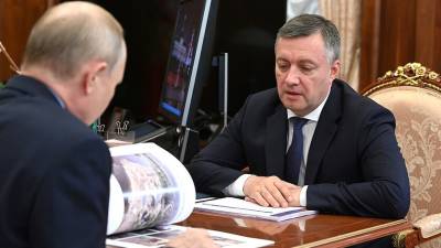 Глава Иркутской области доложил Владимиру Путину об исполнении поручений